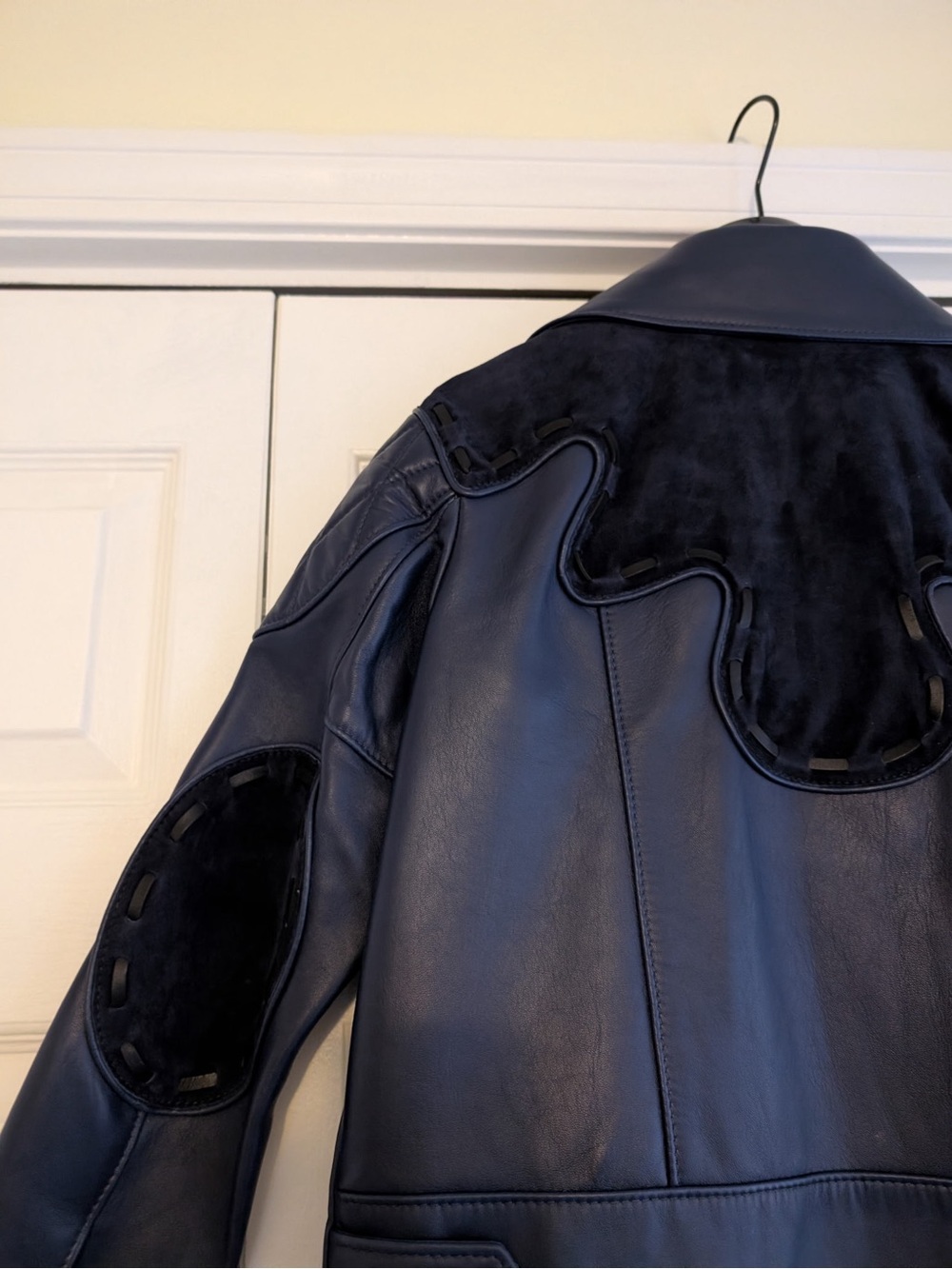 Vintage Coach Rip Repair Western Moto Leather Jacket NWT - Picture 12 of 16